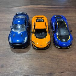 three car collectibles