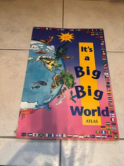 It's a Big Big World Atlas Book