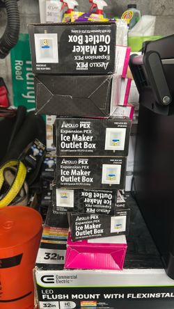 Ice maker outlet box 10 each