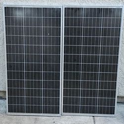 2 100w HQST Solar Panels