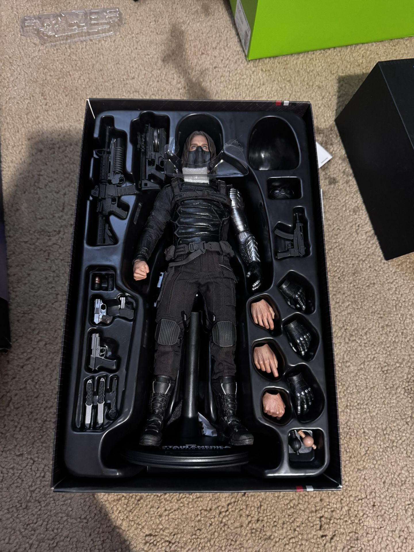 Hot Toys The Winter Soldier Captain America The Winter Soldier Sixth Scale Action Figure