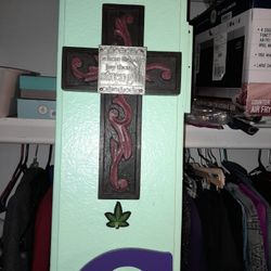Carved Wooden Cross  $5