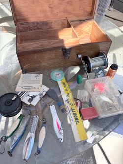 vintage tackle box
