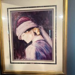 Large framed art print – Elegant and decorative