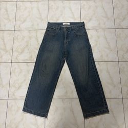 Holister Blue Super Baggy Jeans