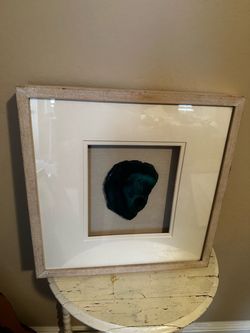 Agate Stone Shadow Box Wall Decor