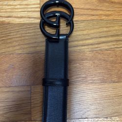 Gucci Black Belt