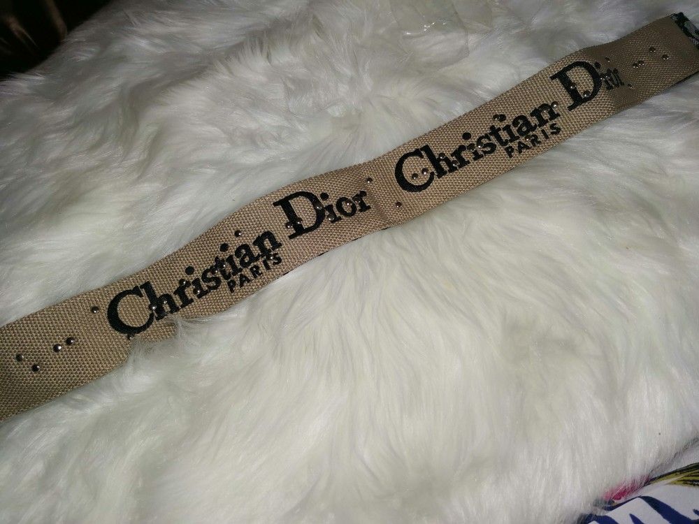 Christian Dior bag strap