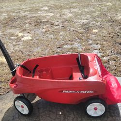 3 seater radio flyer wagon