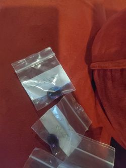 Big carrot weight amethyst and other gems