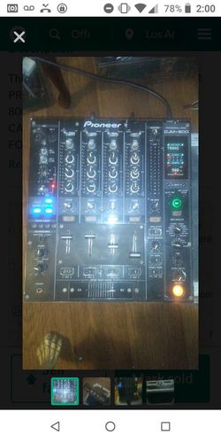 PIONEER DJM-800 PRO MIXER