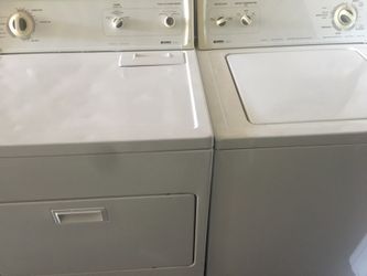 KENMORE WASHER DRYER MATCHING SET WORKS PERFECT DELIVERY AVAIL!