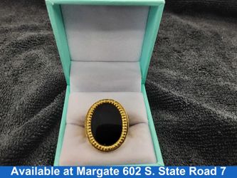 Men's Ring - Yellow Gold 18k (.750) 10.4 grams Size 10