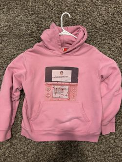 Ig Brand Hoodie Pink Size S