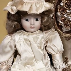 Vintage Porcelain Doll 