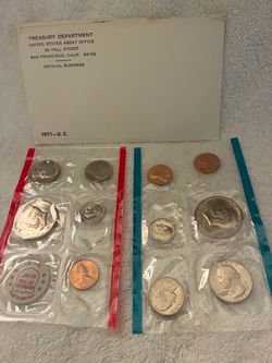 1971 US Mint Uncirculated Coin Set