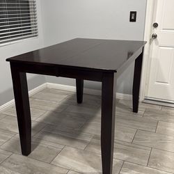 Counter top height table