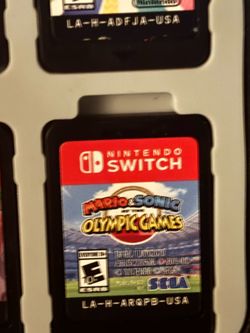 Mario n Sonic Olympics Nintendo switch