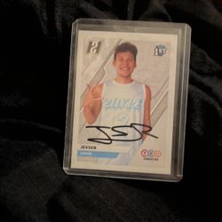 Jesser YouTuber From 2hype Signed Card
