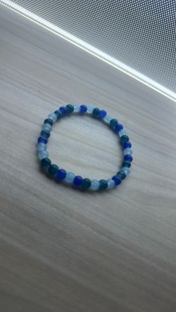 Ocean Blue Handmade Bracelet $3.50 