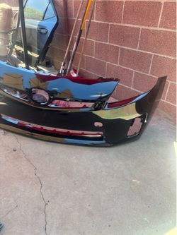 FRONT BUMPER COVER 2010-2011 TOYOTA PRIUS 3ER GENERATION (BLACK COLOR) RECENTLY PAINTED.
