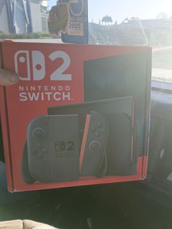 Nintendo Switch 2 Console in Box and 3 games