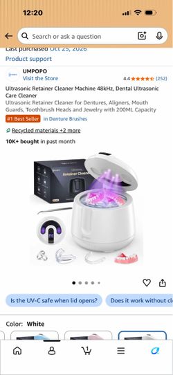 Ultrasonic retainer cleaner machine