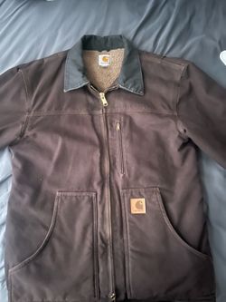 Carhartt Sherpa lined Ridge coat Brown SMALL