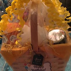 Spa Day Basket! 💛 (I Do Gift Baskets) 