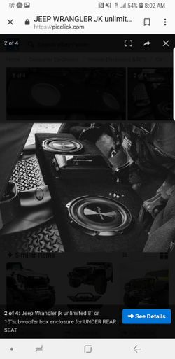 I Need a custom underseat Sub box made for 15 Jeep Wrangler