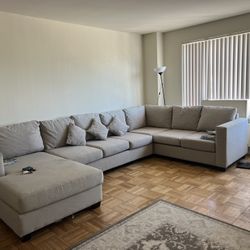 Large Beige Sofa