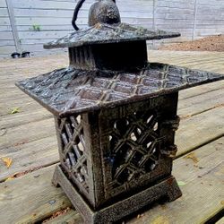 🎑Japanese 🏮Double Pagoda Garden Lantern