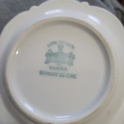 Royal Bayreuth Bavaria German/ Us Zone Plate