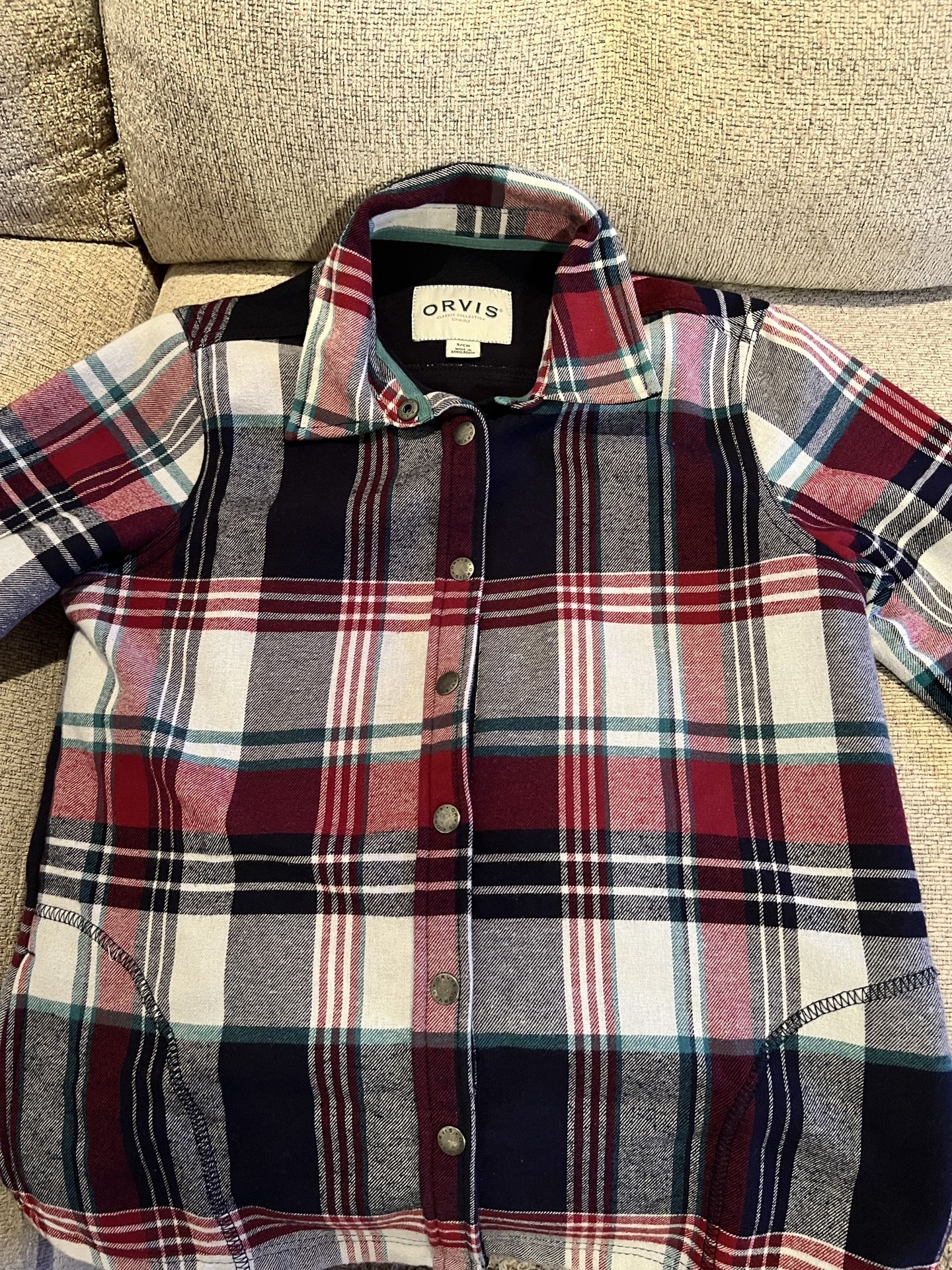 Women’s Flannel Shirt Jacket size small