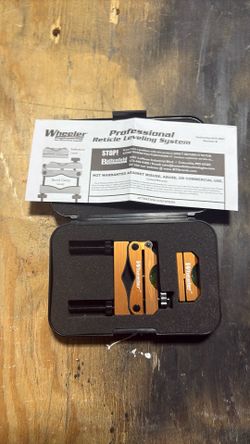 Wheeler Reticle Leveling System