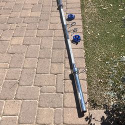 Olympic Bar And Clamps