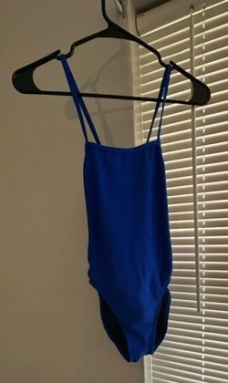 Jolyn Fixed-Back One-Piece Swimsuit Blue