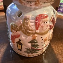 Yankee Candle Snowman Tea Light Tart Warmer
