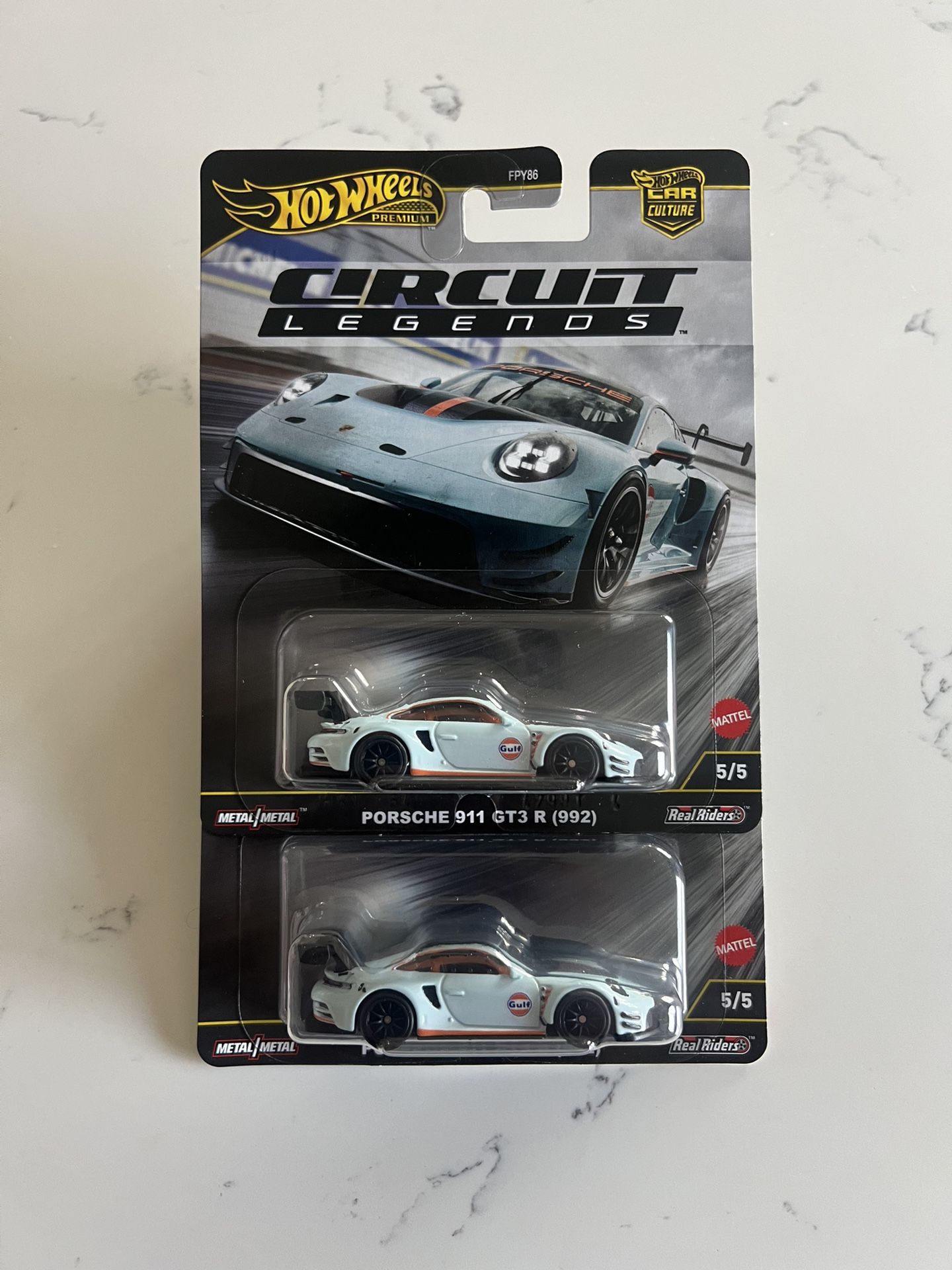 Hot Wheels Premium Car Culture Circuit Legends Porsche 911 GT3 R (992)