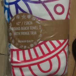 Round Beach Towels