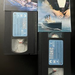 Paramount Titanic VHS Box Set NTSC PG-13 1997 Drama Romance Adventure English