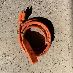 10 Foot 3 Outlet NEW Outdoor Extension Cord