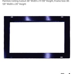 Recess Mounted Frame For Use With: TH & THSS Series Mul-T-Mount Electric Infrared Heater