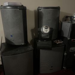 Dj Speakers And Lights 