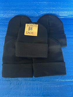 Beanies (blanks) (all Black)