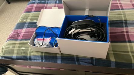Playstaion VR Headset with Cables and Accessories