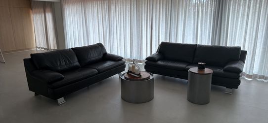Leather couch