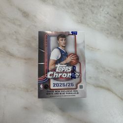 2025-26 Topps Chrome Basketball Blaster Box