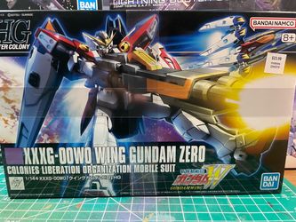 Hg wing gundam unbuilt