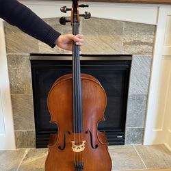 Cello 1/2 Size With Bow And Case